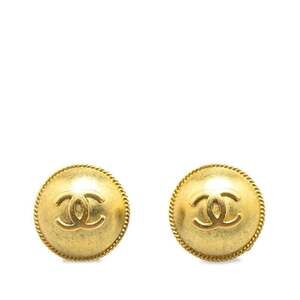Chanel Cc Logo Earrings Metal #209236C61B